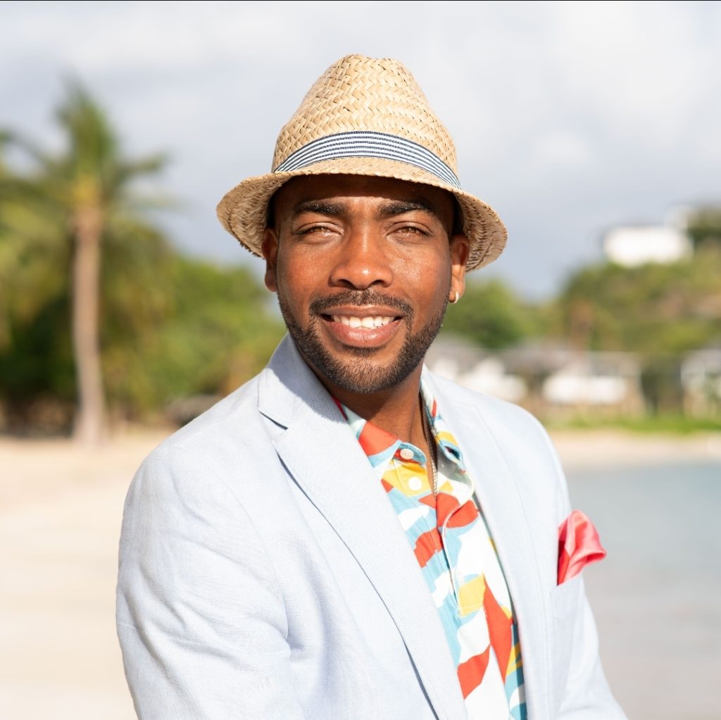 Gorvey Henry, hospitality expert and culinary mentor speaking at BVI Ideas Fest
